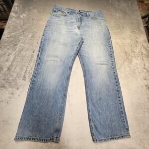 Old Navy Loose Jeans Mens 34x29 Blue Denim Straight Leg Relaxed Fit Casual Pants